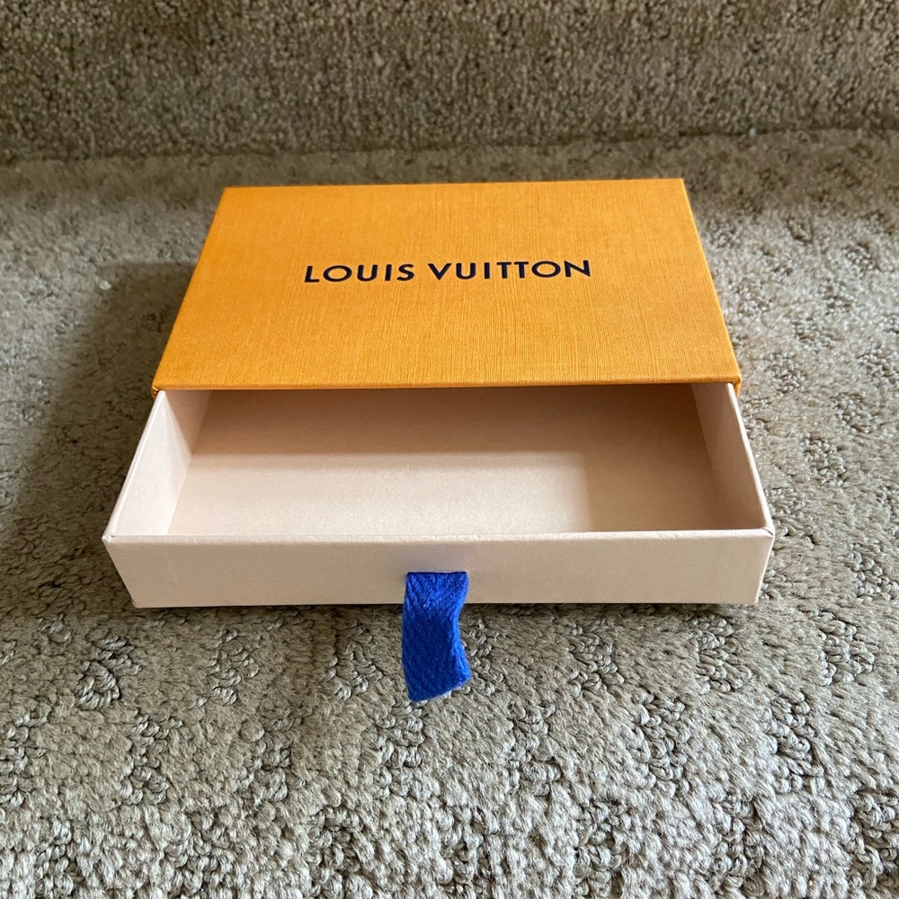Authentic and empty Louis Vuitton box
